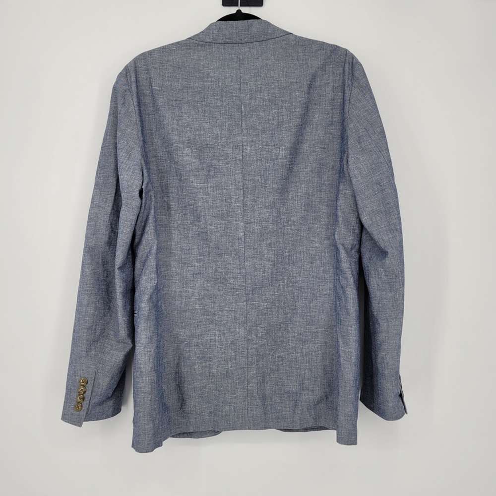 J. Crew Ludlow Cotton Linen Blazer Jacket Sz 38R - Picture 2 of 5